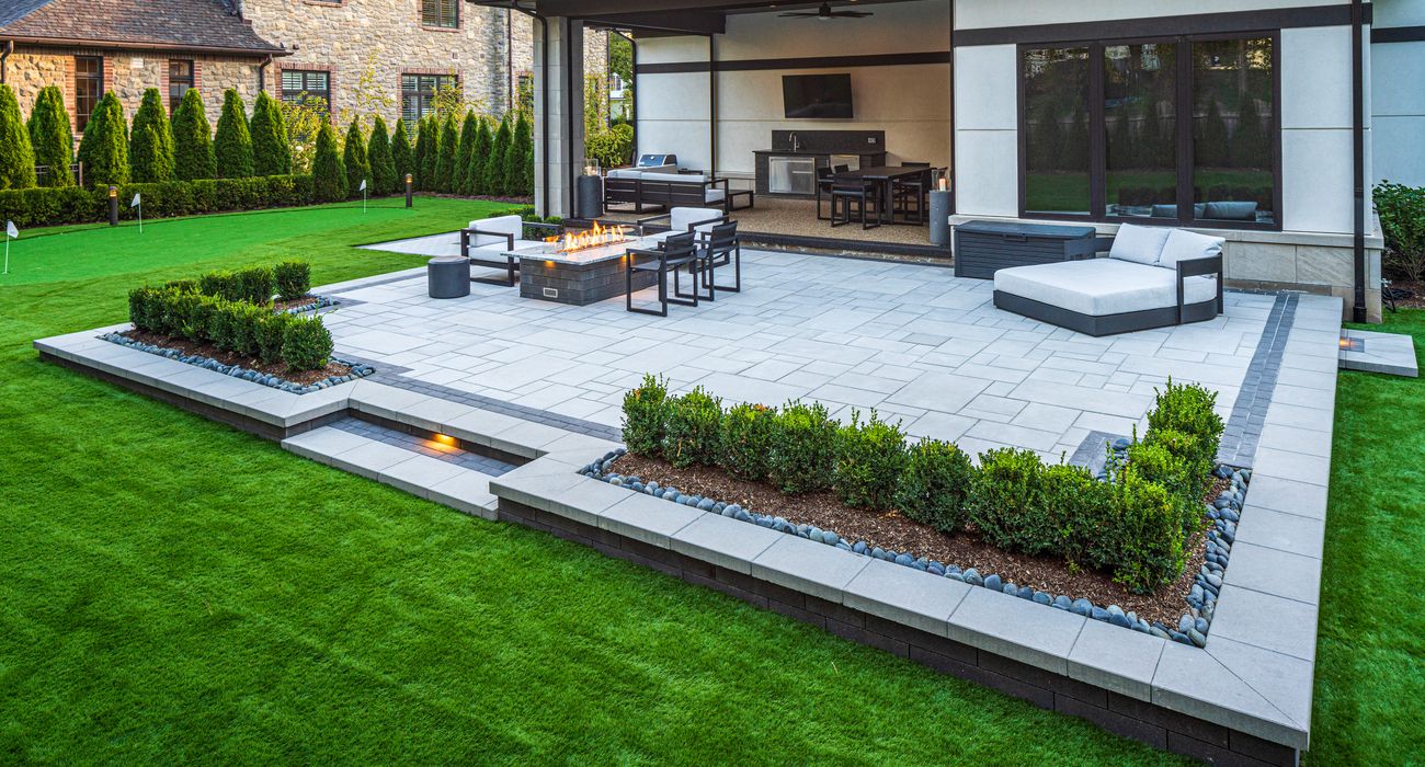 YardGuard team working in a garden